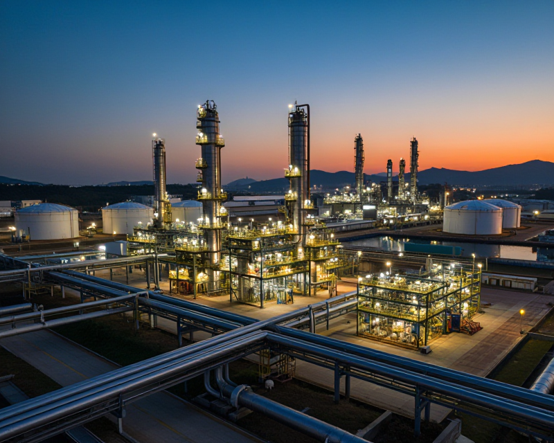 Petrochemical Industry Concept