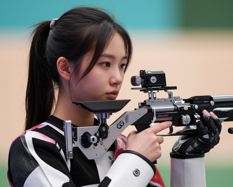 South Korean Rifle Shooter Victory