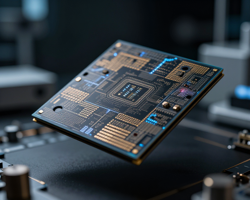 High-tech Semiconductor Concept