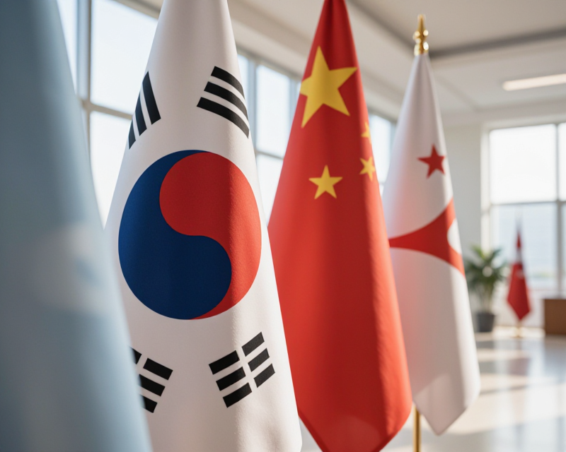 Diplomatic Meeting Atmosphere
