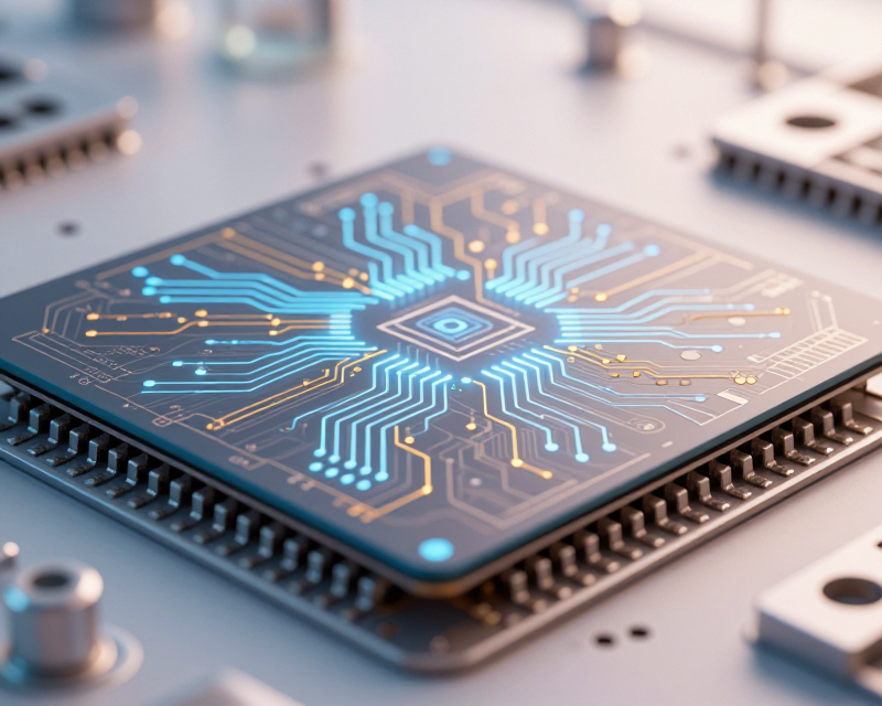 Futuristic Semiconductor AI Integration
