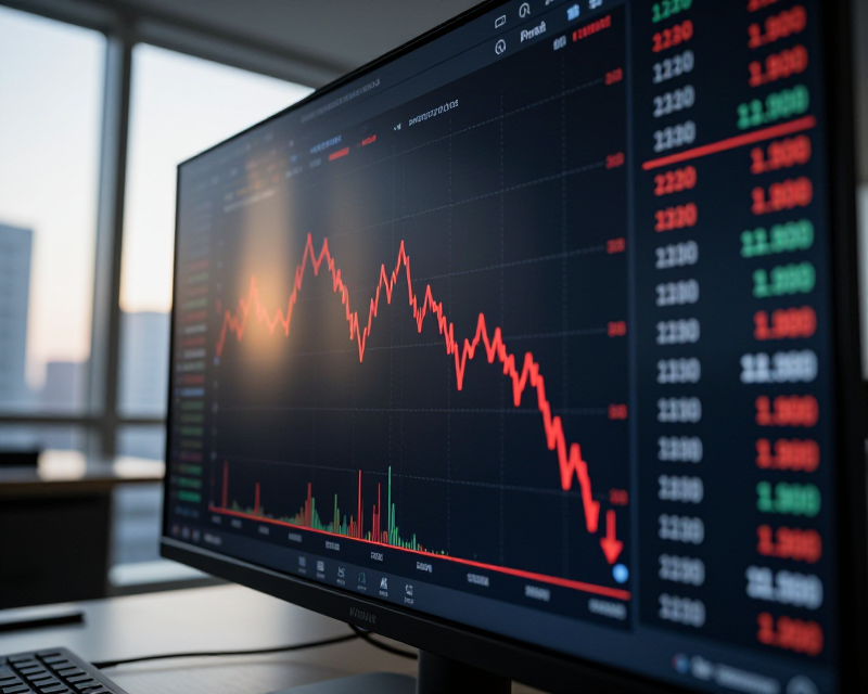Stock Market Decline Visualization