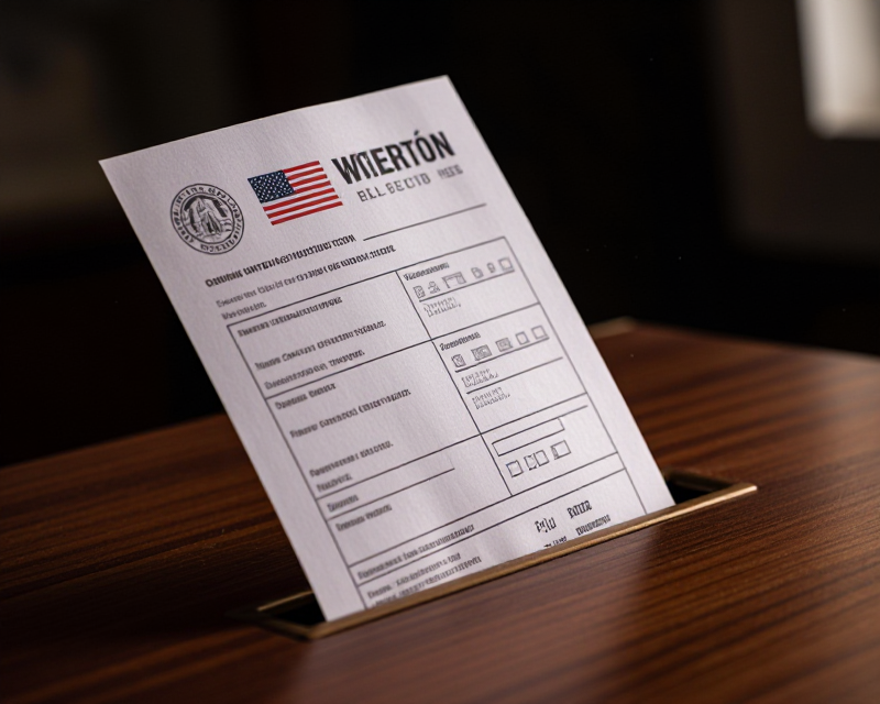 US Election Integrity Concept