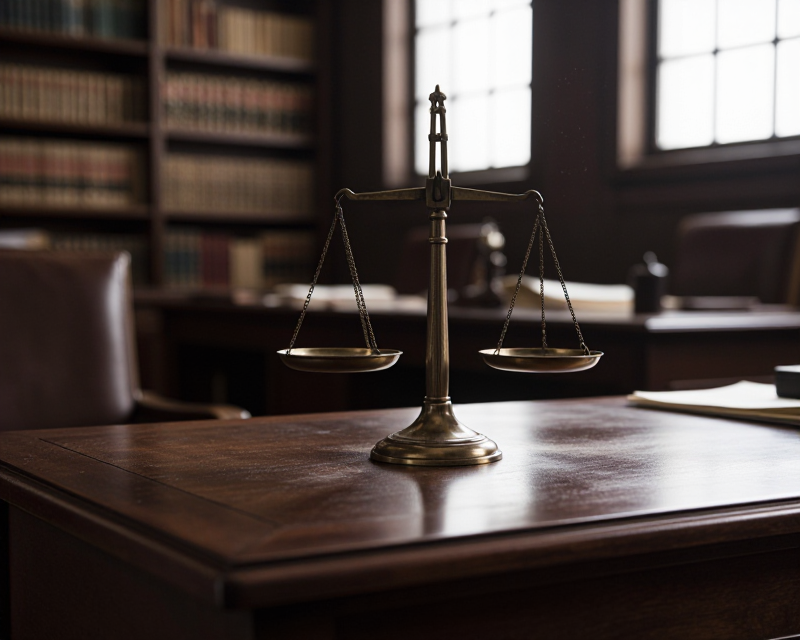 Symbolic Scales of Justice