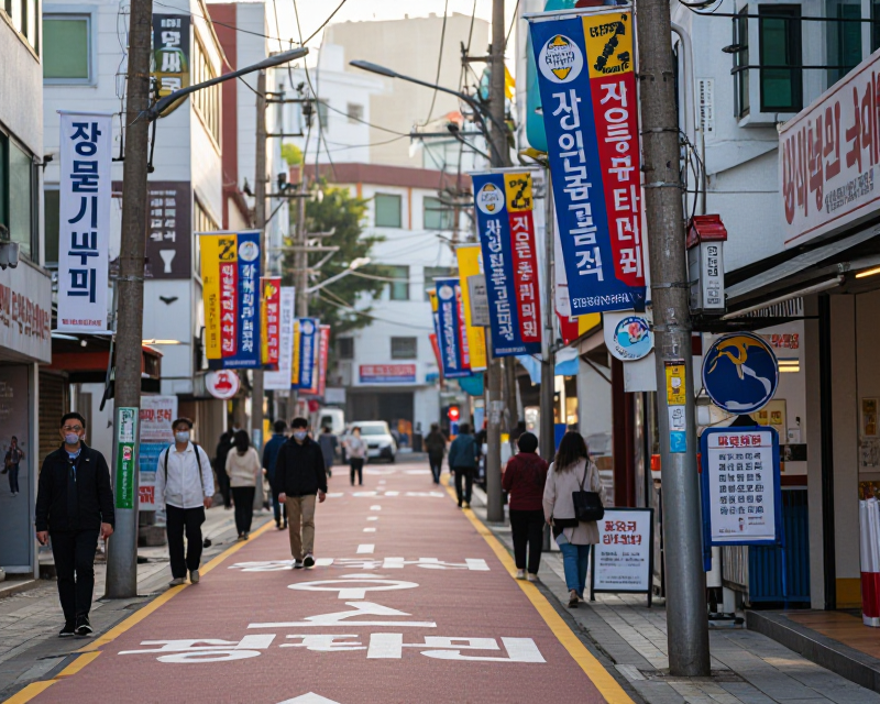 Election Atmosphere in Busan