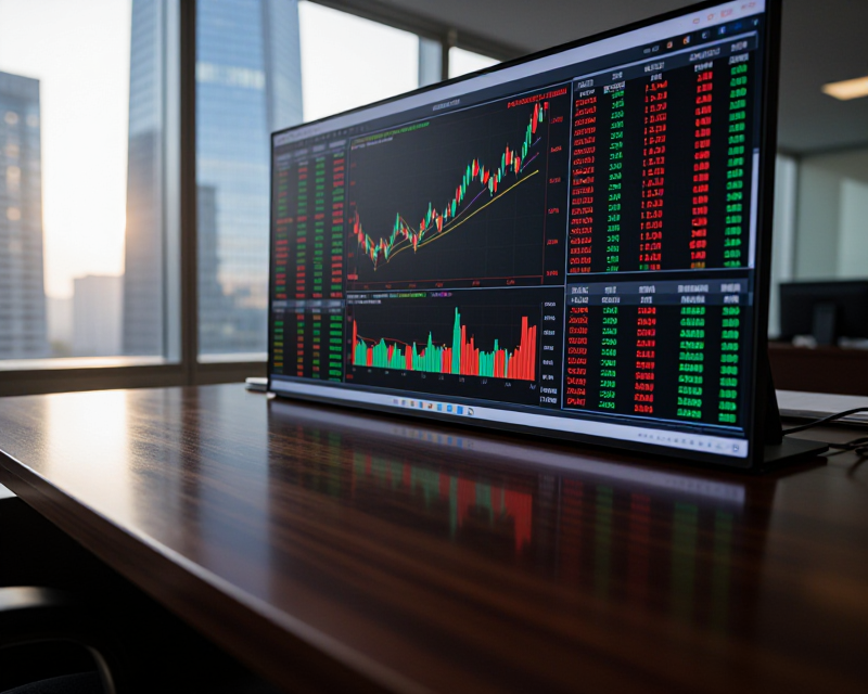 Stock Market Digital Display